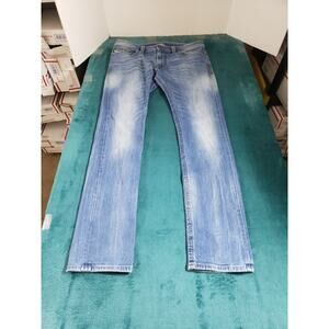 Diesel Jeans Size 34x32 Mens Blue Pants Denim Stretch Thavar Slim Skinny